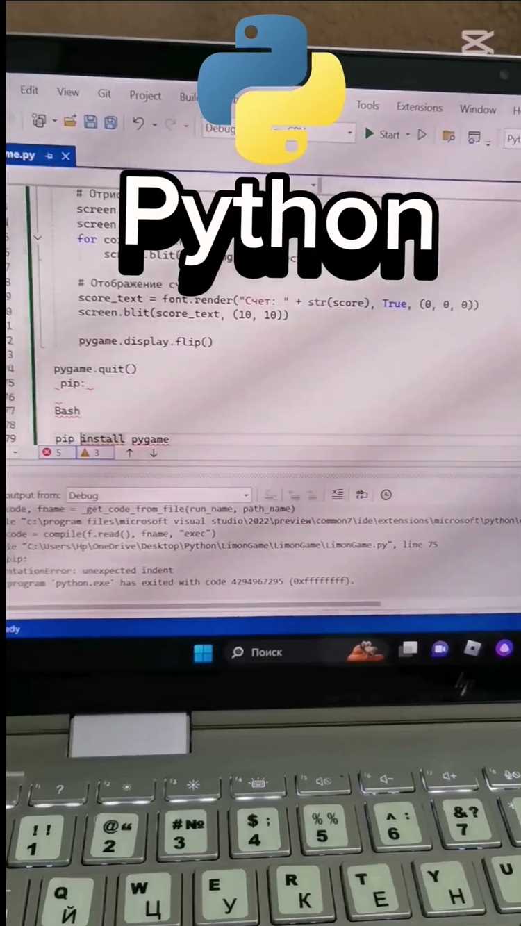 Выбор среды разработки и настройка Python на компьютере
