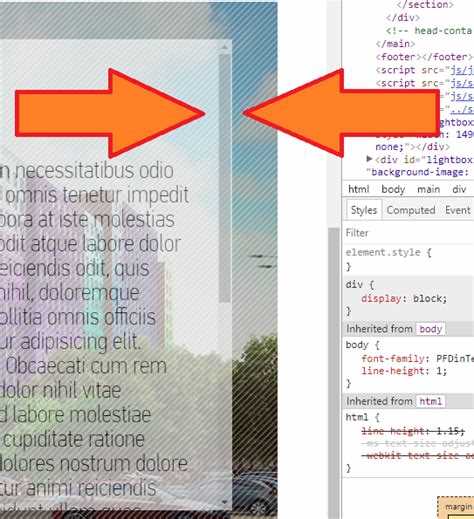 Скрытие прокрутки без блокировки прокрутки контента