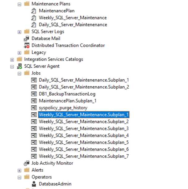 Экспорт существующего maintenance plan в файл SSIS