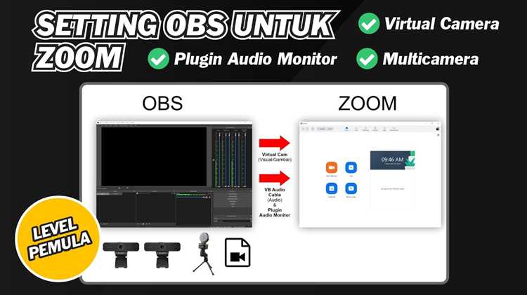 Настройка видеопотока в OBS для передачи в Zoom