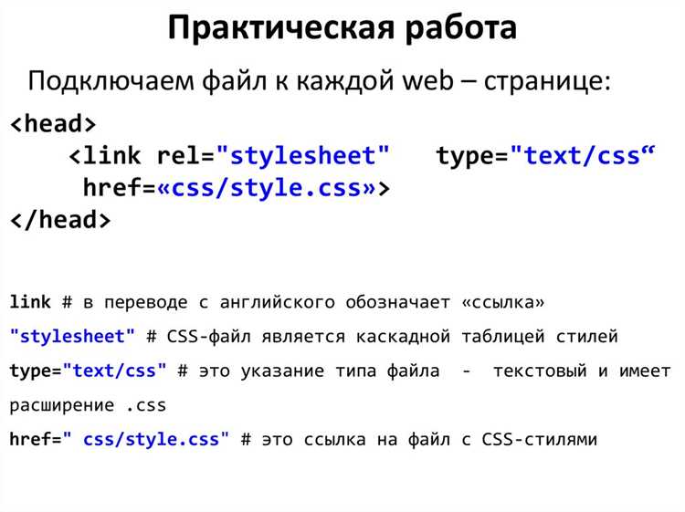 Ошибки при подключении внешнего CSS и их исправление