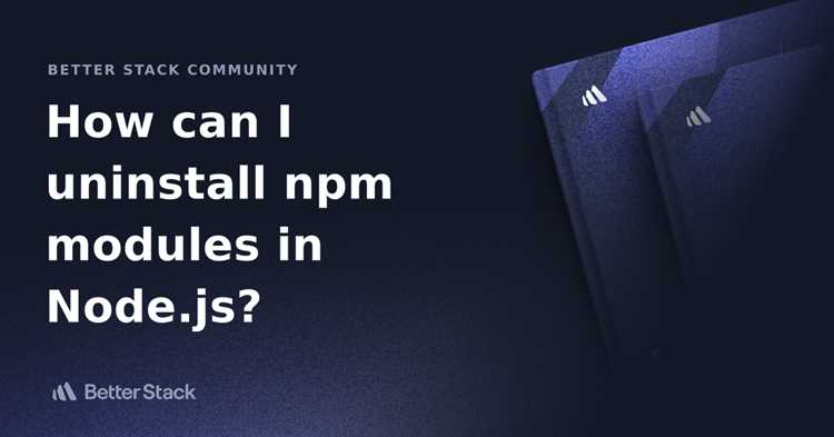 Удаление Node.js с помощью пакетного менеджера