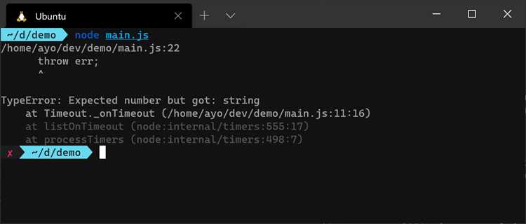 Использование встроенных инструментов для отладки Node