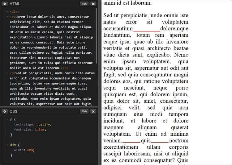 Использование CSS Grid для выравнивания текста по ширине