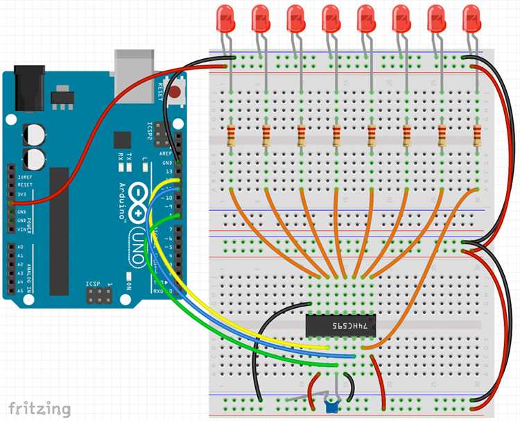 Подключение светодиода к пинам Arduino Uno: схема проводов