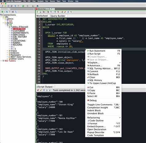 Сохранение и перенос настроек шрифта между установками SQL Developer