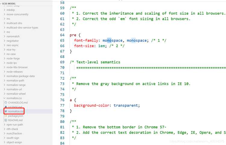 Как normalize.css устраняет различия в отображении шрифтов между браузерами